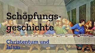 Die Schöpfungsgeschichte im Christentum und Islam 👨‍🎓Vergleich von Bibel und Koran 🤓Religion Abitur [upl. by Gristede]