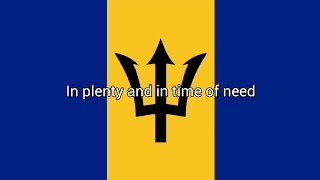 Anthem of Barbados ENGLISH LYRICS [upl. by Henghold]