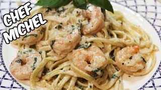 Fettuccine aux crevettes [upl. by Watters288]