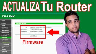 TP LINK  Actualización de FIRMWARE Firmware update [upl. by Aianat315]