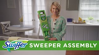 How To Use Swiffer Sweeper [upl. by Anemij120]