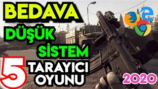 İNDİRMEDEN OYNANAN BEDAVA 5 TARAYICI OYUNU 2020 [upl. by Atterual]