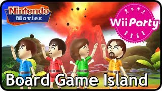 Wii Party Board Game Island 4 players [upl. by Anjali10]