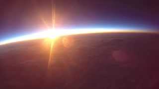 A Sunrise from the Edge of Space [upl. by Crista]