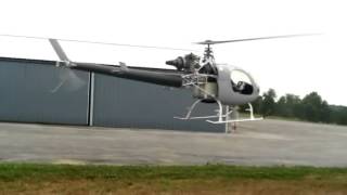 Rotorway JetExec build first flight [upl. by Hadik]