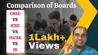 CBSE vs ICSE vs Cambridge IGCSE vs IB  Comparison of Boards [upl. by Darrill15]