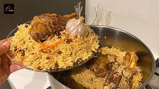 Afghanistan Lamb Shanks Kabuli Pulao [upl. by Ilysa]