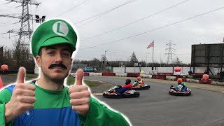 This Mario Kart Track Is The Ultimate GoKarting Experience [upl. by Valenta]