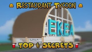 Restaurant Tycoon TOP 6 SECRETS TIPS AND TRICKS [upl. by Lepp]