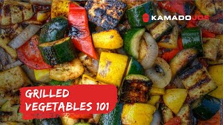 Grilled Vegetables 101  Chef Eric Recipe [upl. by Sonaj]