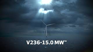 Vestas offshore wind turbine V236150 MW™ [upl. by Gleason]