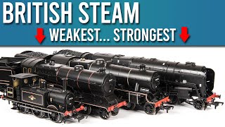 British Steam Trains  Smallest to Largest [upl. by Ambert]