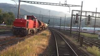 ★ 🇨🇭Cab ride Olten  Läufelfingen  Sissach Switzerland 2014 [upl. by Ausoj]