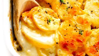 Scalloped Potatoes Recipe [upl. by Itaws]