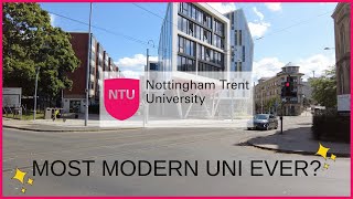 NTU City Campus Tour 4K  Nottingham Trent University [upl. by Lipp]