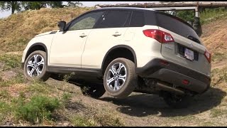 Suzuki Vitara 4x4  offroad test 2015 [upl. by Notaes413]