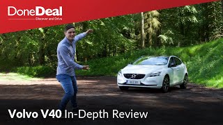 Volvo V40 Full Review  DoneDeal [upl. by Anson394]