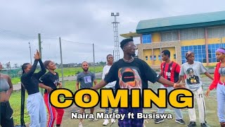 Naira Marley Ft Busiswa  Coming official video [upl. by Myrilla]