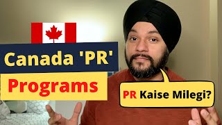 Canada PR Programs 2022  Canada PR Process and Express Entry [upl. by Radloff]