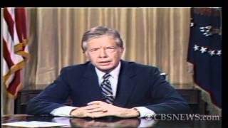 CBS News archives Carters famous quotmalaise speechquot [upl. by Yenahc]