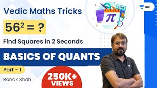 Basics of Quants  Part 1  Caltech amp Vedic Maths  Ronak Shah [upl. by Acinoj360]