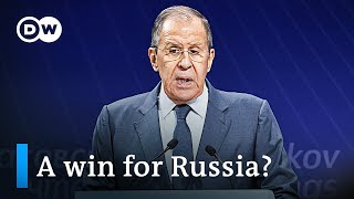 Russias Lavrov sparks rift at OSCE meeting  DW News [upl. by Sybilla]