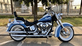 Harley Davidson Softail Deluxe Test Ride First Impressions amp Review [upl. by Ettesyl]