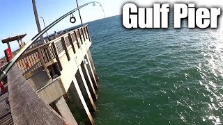 Pier Fishing for Beginners  Easy Fishing at the Gulf State Park Pier [upl. by Leumas508]