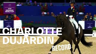 Charlotte Dujardin amp MSJ Freestyle Record Breaking Performance  FEI Dressage World Cup™ [upl. by Ahsym]