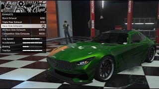 GTA 5  DLC Vehicle Customization  Benefactor Schlagen GT and Review [upl. by Odell162]