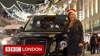 Black cab tour of London’s Christmas lights [upl. by Gensler]