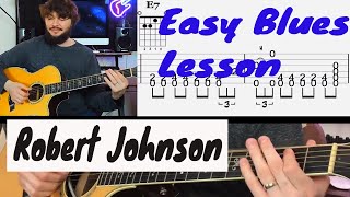 Robert Johnson Guitar Lesson  Sweet Home Chicago for Fingerstyle Blues Guitar [upl. by Marron263]