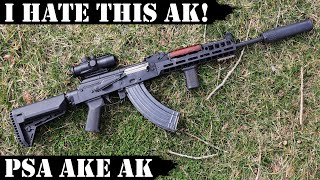 I hate new Palmetto State Armory AKE AK with FN Barrel [upl. by Drucy]