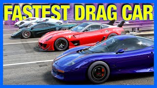 Forza Horizon 5  FASTEST DRAG CAR IN THE GAME Forza Science [upl. by Yuh]