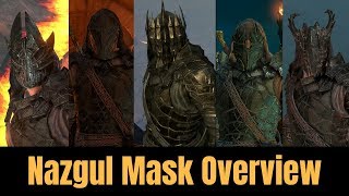 NEW NAZGUL MASK OVERVIEW  ARMOUR Shadow of War [upl. by Regine]