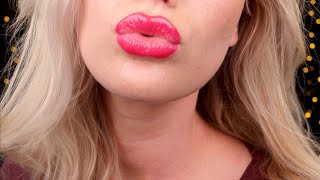 Closeup kisses in your ears positive affirmation amp personal attention ASMR [upl. by Thorny720]