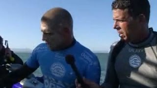 Shark Attack Australian Surfer Mick Fanning escape unhurt [upl. by Cavuoto]