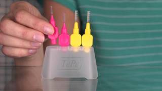 How to use a TePe Interdental Brush [upl. by Drucill404]