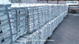 Zinc Smelting From Ore to Zinc [upl. by Tillinger]