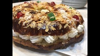 Roscón de Reyes en Monsieur Cuisine Connect ¡El más tierno Con prefermento [upl. by Neitsabes]