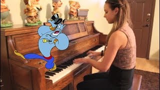 Friend Like Me  Aladdin  Ragtime Disney Piano Cover [upl. by Aisorbma]