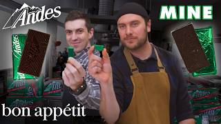 Pastry Chefs Attempt to Make Gourmet Andes Mints  Gourmet Makes  Bon Appétit [upl. by Grantham]