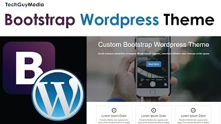 Wordpress Theme With Bootstrap 1  Intro and HTML [upl. by Yonatan730]