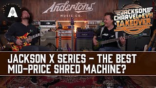 The Best MidPrice Shred Machine  Jackson 2021 X Series [upl. by Axela956]