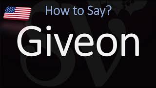 How to Pronounce Giveon CORRECTLY [upl. by Leidag]