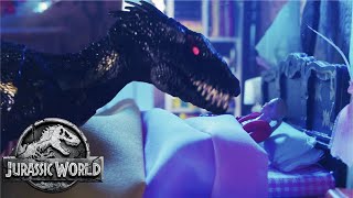 Mattel Jurassic World Fallen Kingdom Action Attack Carnotaurus Review [upl. by Tewell985]