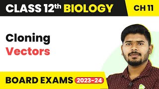 Cloning Vectors  Biotechnology Principles and Processes  Class 12 Biology 202223 [upl. by Nnylidnarb342]