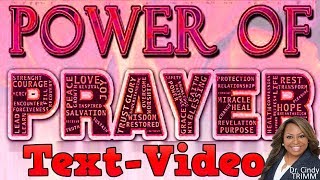 Atomic Power of Prayer by Dr Cindy Trimm TextVideo [upl. by Pascale788]