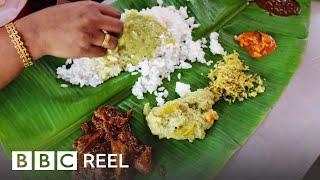 How to eat Indian food like a local  BBC REEL [upl. by Alasdair591]