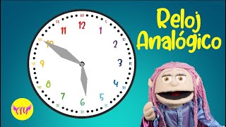 ¿Cómo leer el Reloj Analógico de Manecillas para niños [upl. by Gwen726]